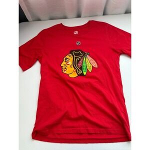 NHL Chicago Blackhawks‎ Bedard 98 Hockey T-Shirt Red XL
